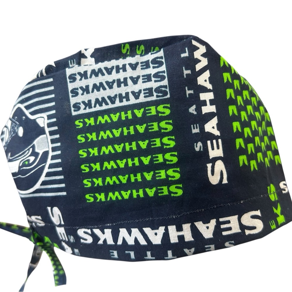 Sports scrub cap Seahawks